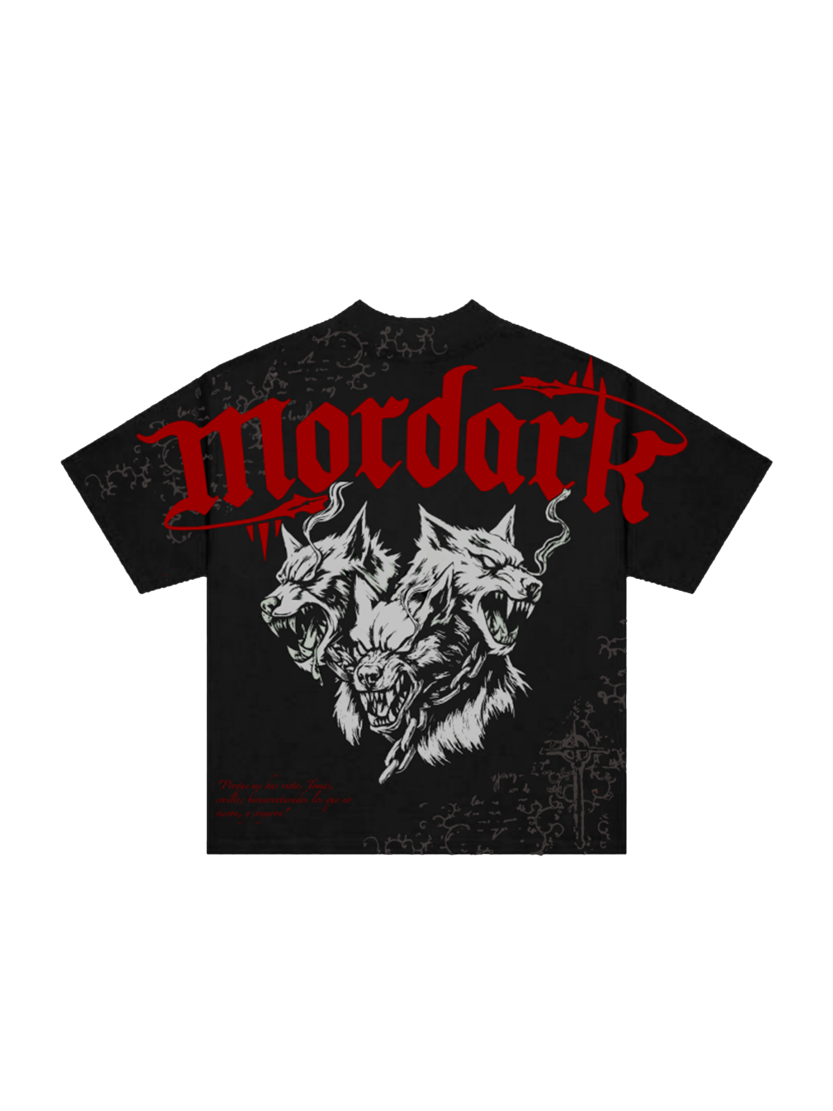 Triple Howl Oversized T-Shirt