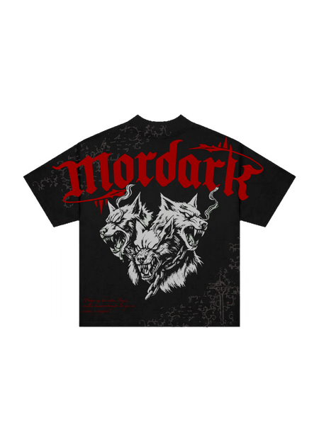 Triple Howl Oversized T-Shirt